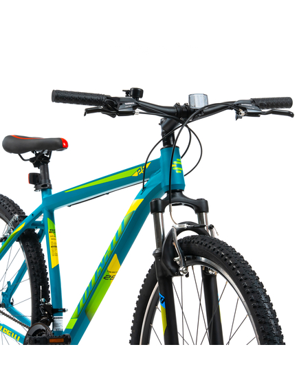 Bicicleta MTB Colinelli COL23, Marimea M, 29 inch, Verde, Schimbator Shimano ST-EF500, 21 Viteze, Cadru Aluminiu, Frane V - Brake