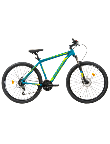 Bicicleta MTB Colinelli COL27, Marimea L, 29 inch, Verde, Schimbator Shimano Altus, 24 Viteze, Cadru Aluminiu, Frane pe Disc