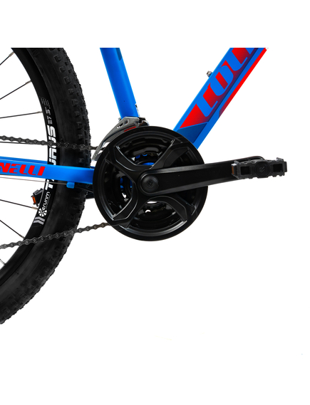 Bicicleta MTB Colinelli COL27, Marimea M, 27.5 inch, Albastru, Schimbator Shimano Altus, 24 Viteze, Cadru Aluminiu, Frane pe Disc