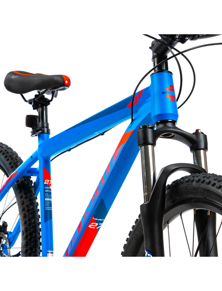 Bicicleta MTB Colinelli COL27, Marimea M, 27.5 inch, Albastru, Schimbator Shimano Altus, 24 Viteze, Cadru Aluminiu, Frane pe Disc