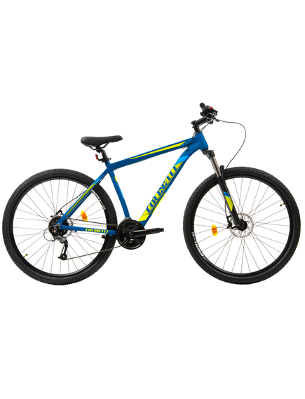 Bicicleta MTB Colinelli COL27, Marimea M, 29 inch, Albastru, Schimbator Shimano Altus, 24 Viteze, Cadru Aluminiu, Frane pe Disc