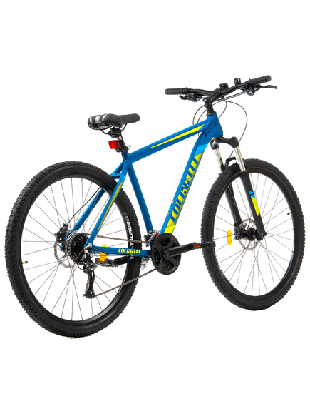 Bicicleta MTB Colinelli COL27, Marimea M, 29 inch, Albastru, Schimbator Shimano Altus, 24 Viteze, Cadru Aluminiu, Frane pe Disc Bicicleta MTB Colinelli COL27, Marimea M, 29 inch, Albastru, Schimbator Shimano Altus, 24 Viteze, Cadru Aluminiu, Frane pe Disc