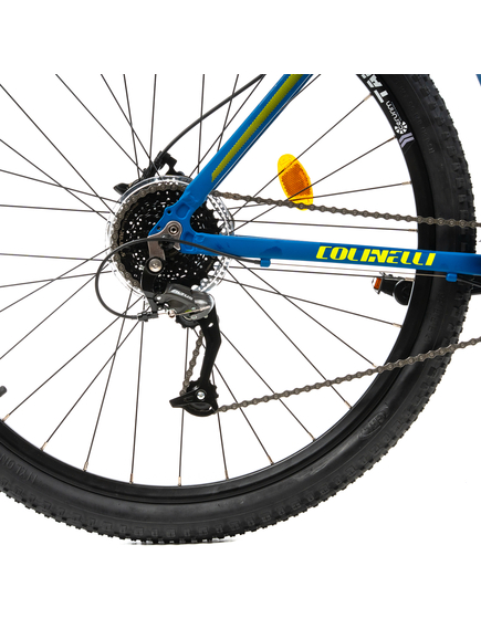 Bicicleta MTB Colinelli COL27, Marimea M, 29 inch, Albastru, Schimbator Shimano Altus, 24 Viteze, Cadru Aluminiu, Frane pe Disc Bicicleta MTB Colinelli COL27, Marimea M, 29 inch, Albastru, Schimbator Shimano Altus, 24 Viteze, Cadru Aluminiu, Frane pe Disc
