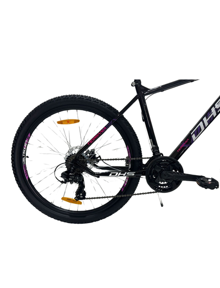 Bicicleta Mtb Dhs 2605 - 26 inch, M, Negru/Violet