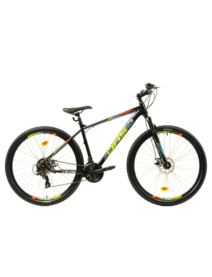 Bicicleta Mtb Dhs 2905 - 29 inch, M, Negru/Verde
