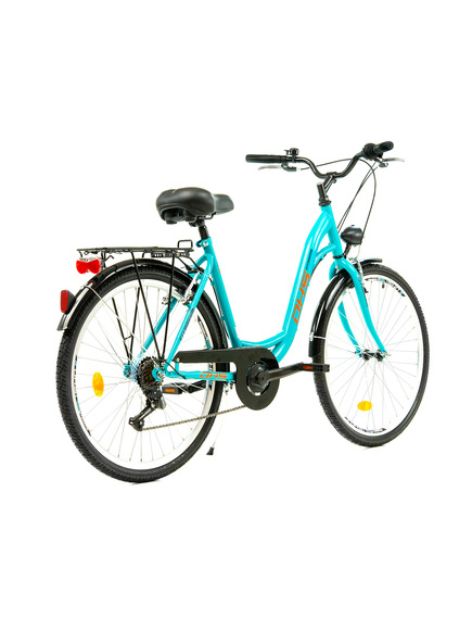 Bicicleta Oras DHS Citadinne 26034 - 26 inch, L, Turcoaz