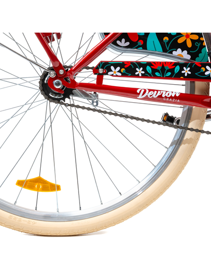 Bicicleta Oras Devron Grazia 1S - 28 Inch, L, Rosu