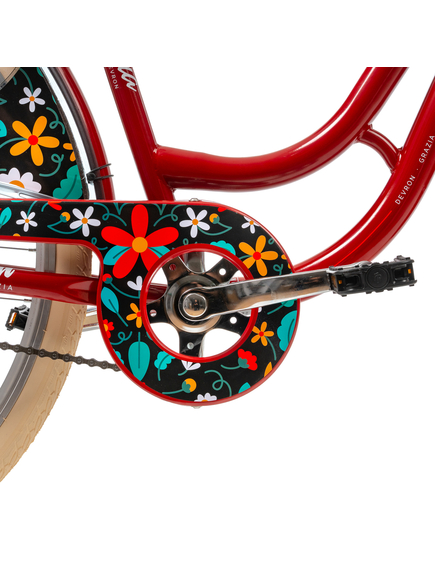 Bicicleta Oras Devron Grazia 1S - 28 Inch, M, Rosu