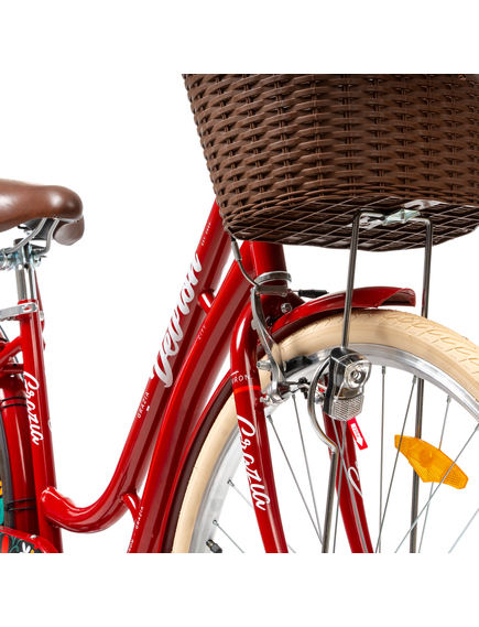 Bicicleta Oras Devron Grazia 1S - 28 Inch, M, Rosu