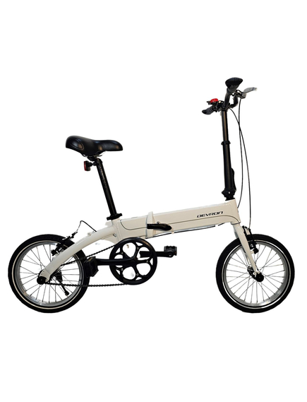 Bicicleta Pliabila Devron 16010 - 16 inch, Alb