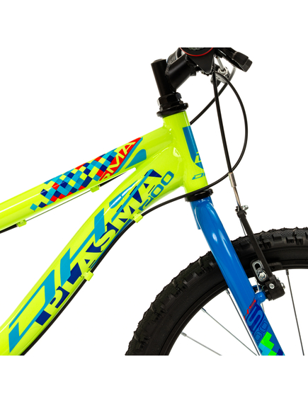 Bicicleta Copii DHS Plasma - 20 Inch, Galben