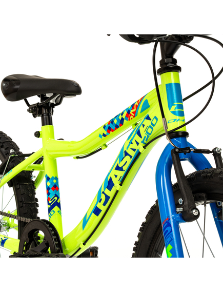 Bicicleta Copii DHS Plasma - 20 Inch, Galben