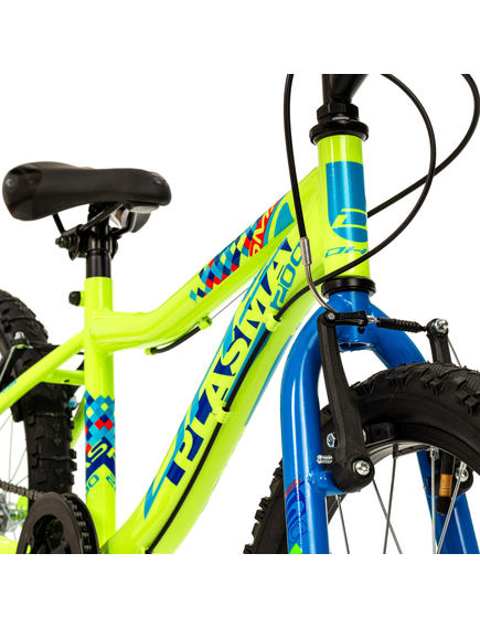 Bicicleta Copii DHS Plasma - 20 Inch, Galben