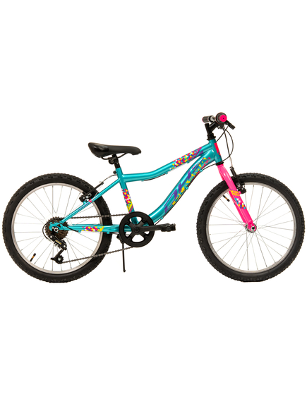 Bicicleta Copii DHS Plasma - 20 Inch, Turcoaz
