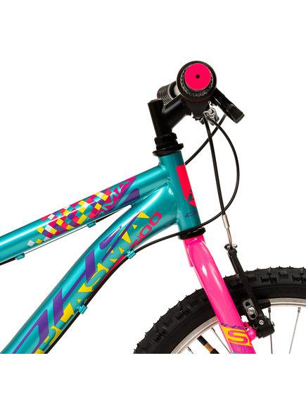 Bicicleta Copii DHS Plasma - 20 Inch, Turcoaz