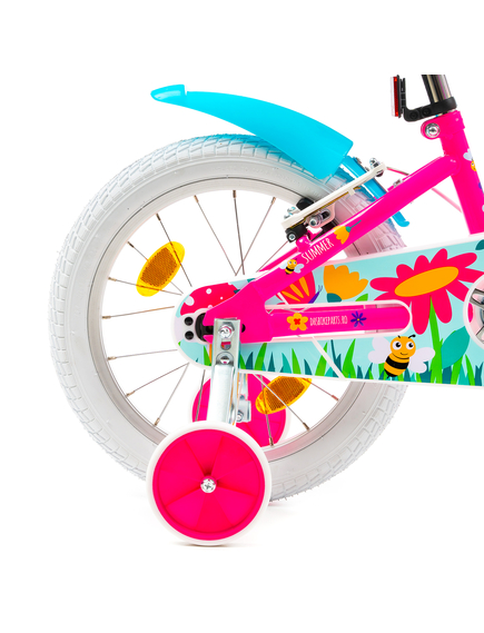Bicicleta Copii DHS Summer - 16 Inch, Roz