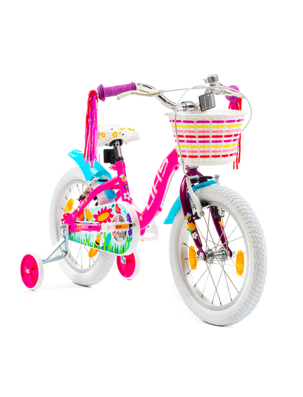 Bicicleta Copii DHS Summer - 16 Inch, Roz