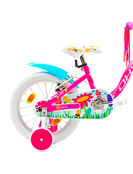 Bicicleta Copii DHS Summer - 16 Inch, Roz