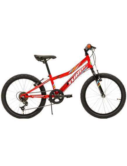 Bicicleta Copii DHS Turbo - 20 Inch, Rosu