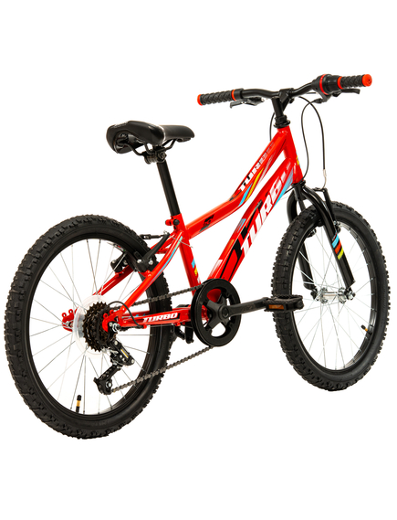 Bicicleta Copii DHS Turbo - 20 Inch, Rosu