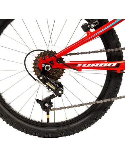 Bicicleta Copii DHS Turbo - 20 Inch, Rosu