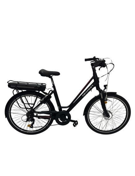 Bicicleta Electrica Devron 26120 - 26 Inch, M, Negru