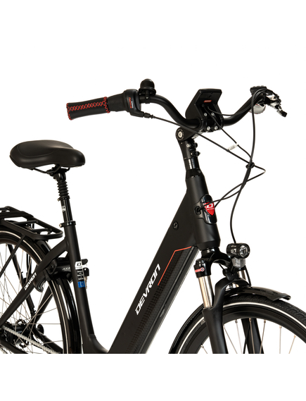 Bicicleta Electrica Devron 28122 - 28 Inch, L, Negru