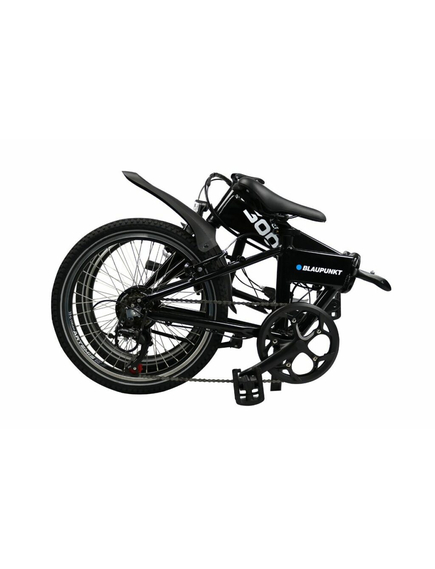 Bicicleta Electrica Pliabila Blaupunkt Carl 300 20101 - 20 Inch, Negru