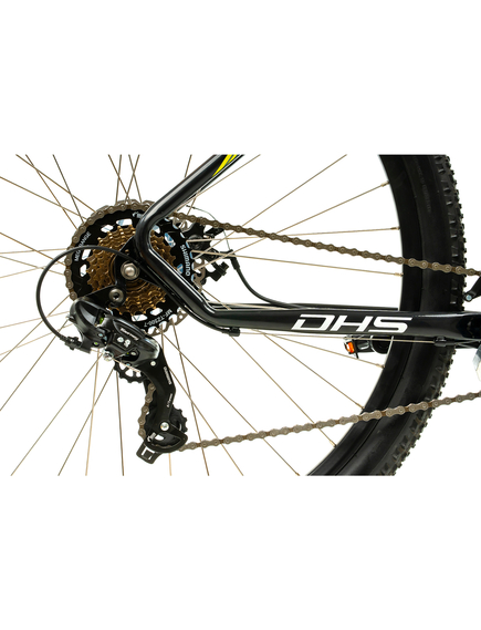 Bicicleta Mtb Dhs 2905 - 29 inch, M, Negru-Gri Bicicleta Mtb Dhs 2905 - 29 inch, M, Negru-Gri