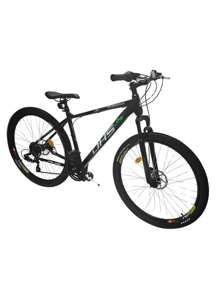 Bicicleta Mtb Dhs 2905 - 29 inch, M, Negru-Verde Bicicleta Mtb Dhs 2905 - 29 inch, M, Negru-Verde