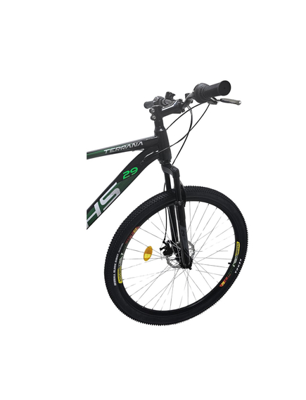 Bicicleta Mtb Dhs 2905 - 29 inch, M, Negru-Verde Bicicleta Mtb Dhs 2905 - 29 inch, M, Negru-Verde