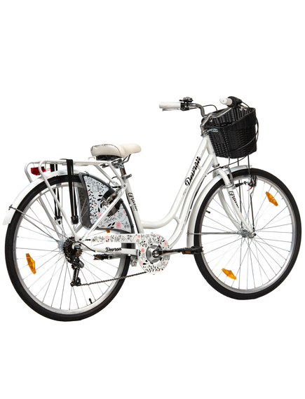 Bicicleta Oras Devron Grazia 6S - 28 Inch, L, Alb Bicicleta Oras Devron Grazia 6S - 28 Inch, L, Alb