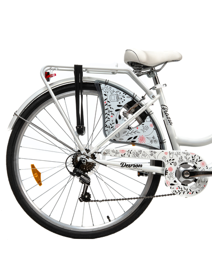 Bicicleta Oras Devron Grazia 6S - 28 Inch, L, Alb Bicicleta Oras Devron Grazia 6S - 28 Inch, L, Alb