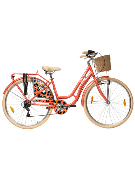 Bicicleta Oras Devron Grazia 6S - 28 Inch, L, Portocaliu