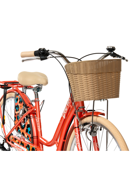 Bicicleta Oras Devron Grazia 6S - 28 Inch, L, Portocaliu Bicicleta Oras Devron Grazia 6S - 28 Inch, L, Portocaliu