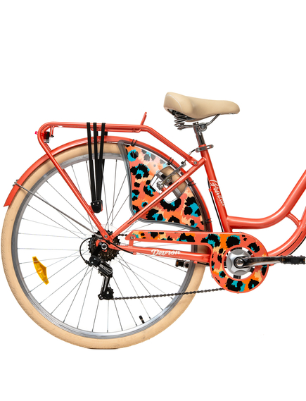 Bicicleta Oras Devron Grazia 6S - 28 Inch, L, Portocaliu Bicicleta Oras Devron Grazia 6S - 28 Inch, L, Portocaliu