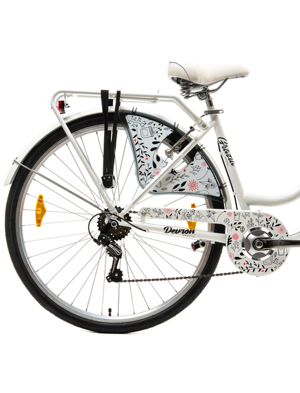 Bicicleta Oras Devron Grazia 6S - 28 Inch, M, Alb Bicicleta Oras Devron Grazia 6S - 28 Inch, M, Alb