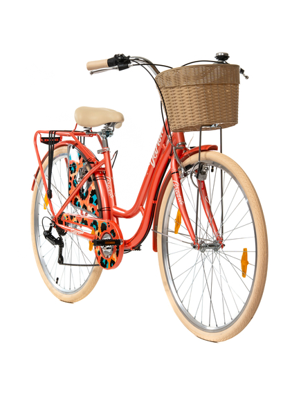 Bicicleta Oras Devron Grazia 6S - 28 Inch, M, Portocaliu