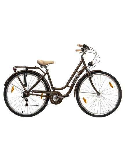 Bicicleta Oras Devron Grazia 6s Retro - 28 Inch, L, Maro