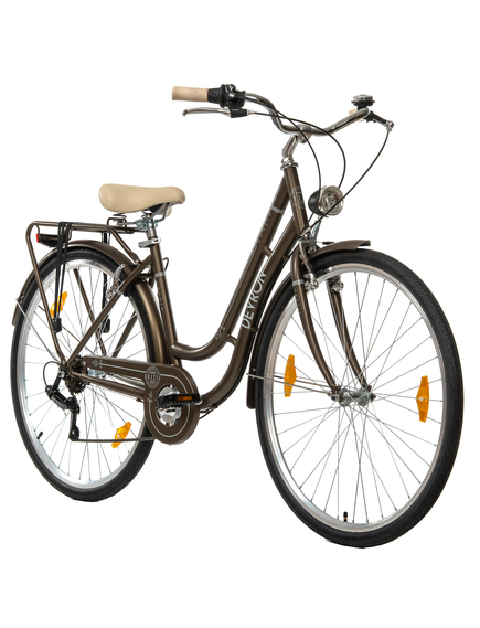 Bicicleta Oras Devron Grazia 6s Retro - 28 Inch, L, Maro Bicicleta Oras Devron Grazia 6s Retro - 28 Inch, L, Maro
