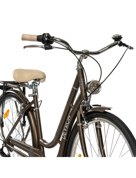 Bicicleta Oras Devron Grazia 6s Retro - 28 Inch, L, Maro Bicicleta Oras Devron Grazia 6s Retro - 28 Inch, L, Maro