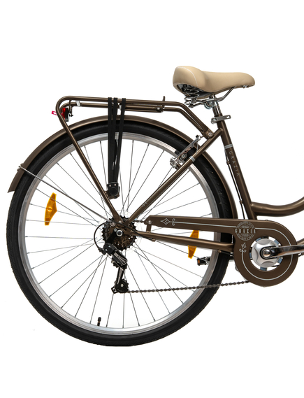 Bicicleta Oras Devron Grazia 6s Retro - 28 Inch, L, Maro Bicicleta Oras Devron Grazia 6s Retro - 28 Inch, L, Maro