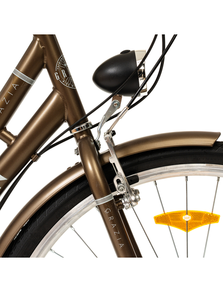 Bicicleta Oras Devron Grazia 6s Retro - 28 Inch, M, Maro