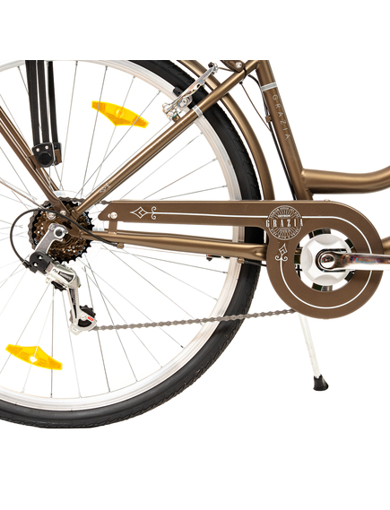 Bicicleta Oras Devron Grazia 6s Retro - 28 Inch, M, Maro