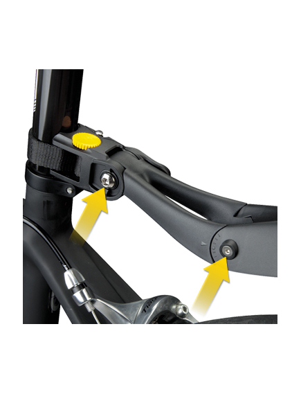 Set Aparatori Noroi Topeak Defender Rc1/Rc11- 28 Inch, Negru