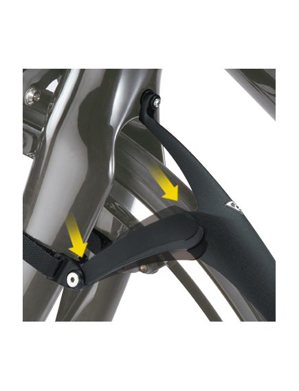 Set Aparatori Noroi Topeak Defender Rc1/Rc11- 28 Inch, Negru