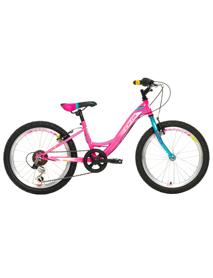 Bicicleta Copii DHS Modesty - 24 Inch, Roz