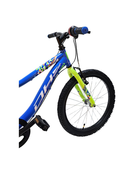Bicicleta Copii DHS Plasma - 20 Inch, Albastru