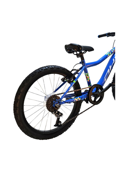 Bicicleta Copii DHS Plasma - 20 Inch, Albastru
