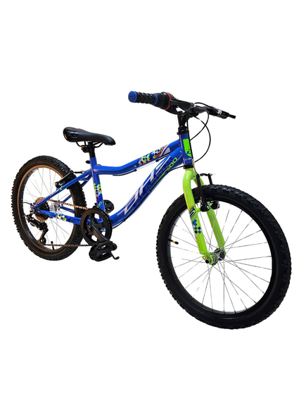 Bicicleta Copii DHS Plasma - 20 Inch, Albastru